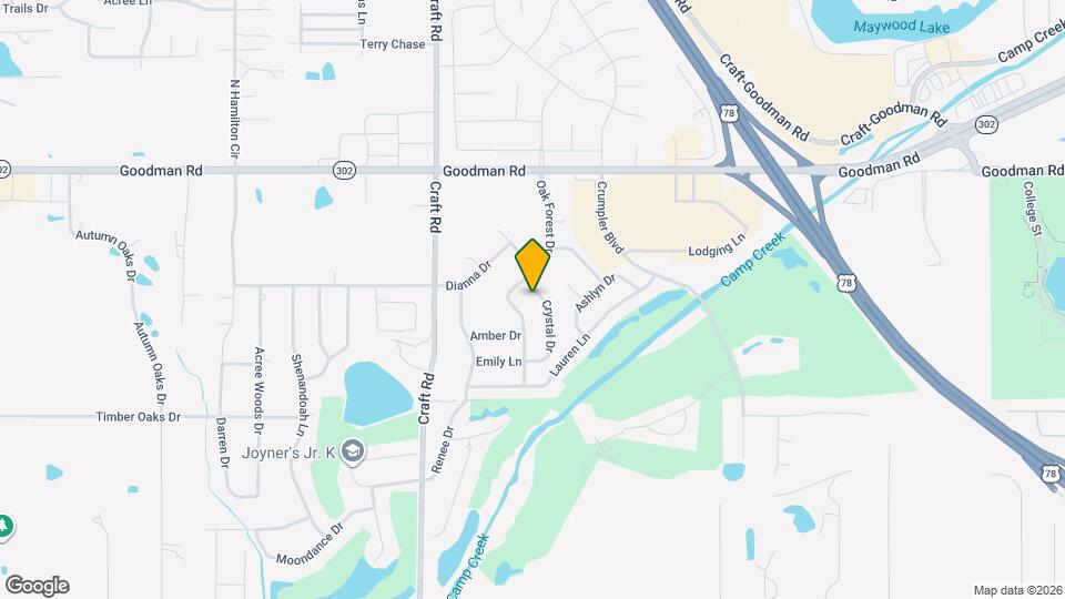 6741 Crystal Dr Map and Location Details