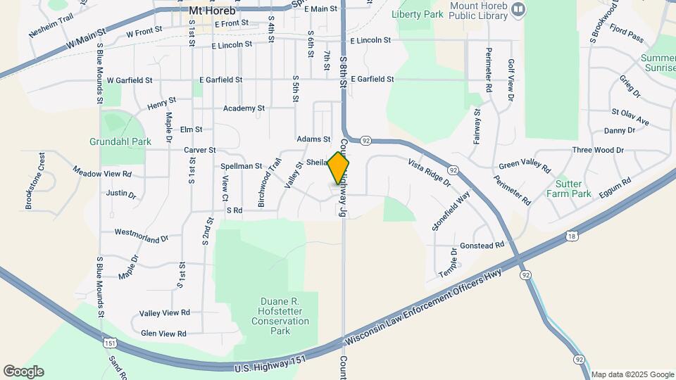 Prairie Ridge Apartments Map and Location Details