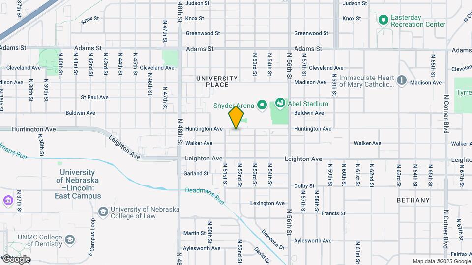5135 Huntington Ave Map and Location Details