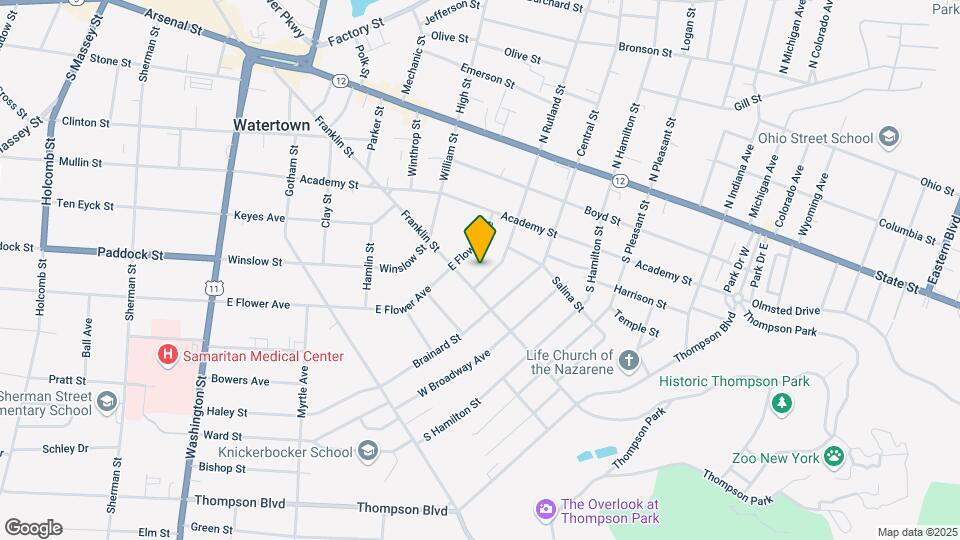 352 S Rutland St Mapa y Detalles de la Ubicación