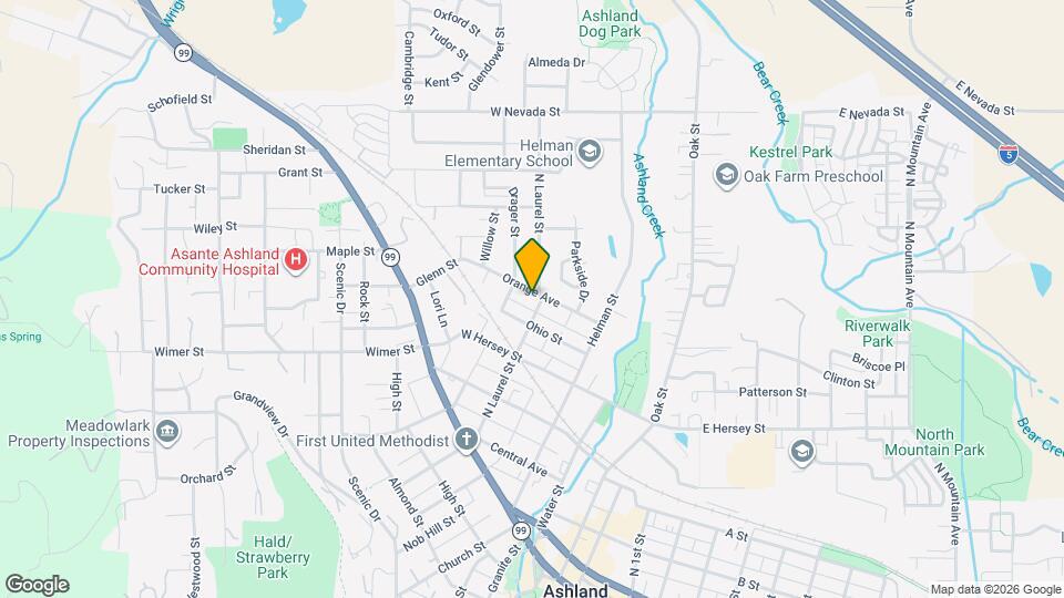 393 N Laurel St Map and Location Details