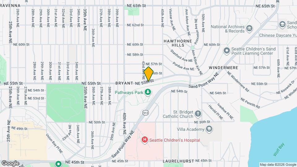 4311 NE 55th St Map and Location Details