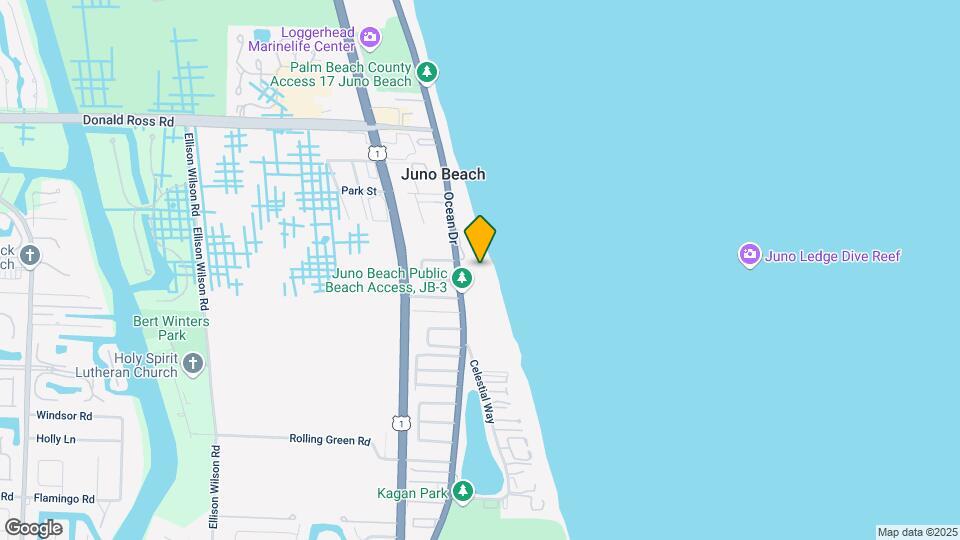 630 Ocean Dr Mapa y Detalles de la Ubicación