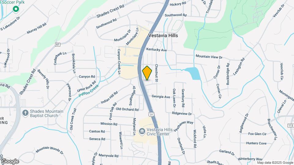 Cahaba Hills Apartments Map and Location Details