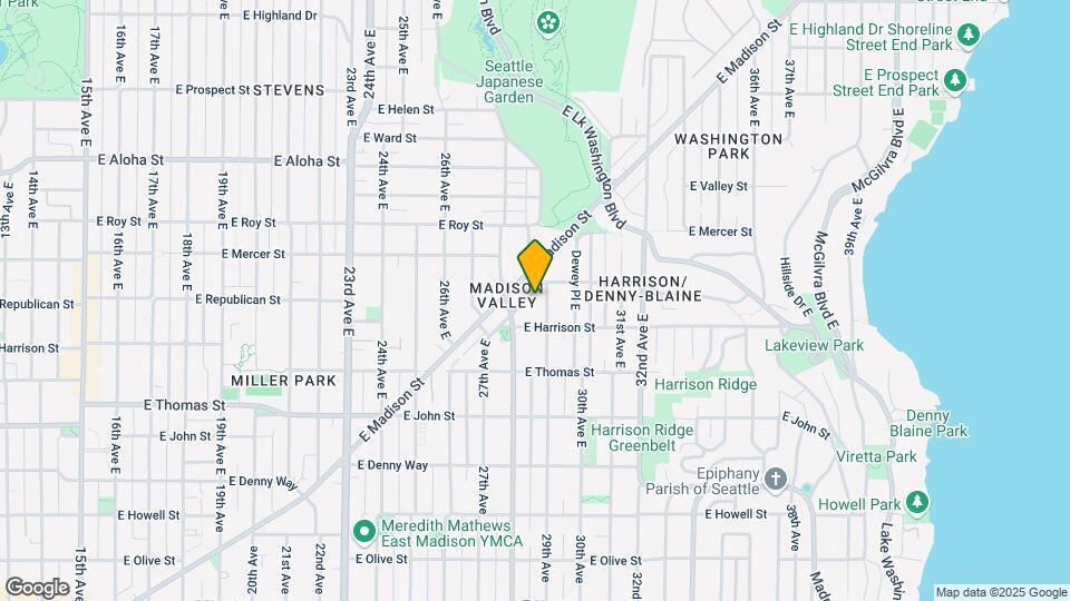 2833 E Arthur Pl Map and Location Details