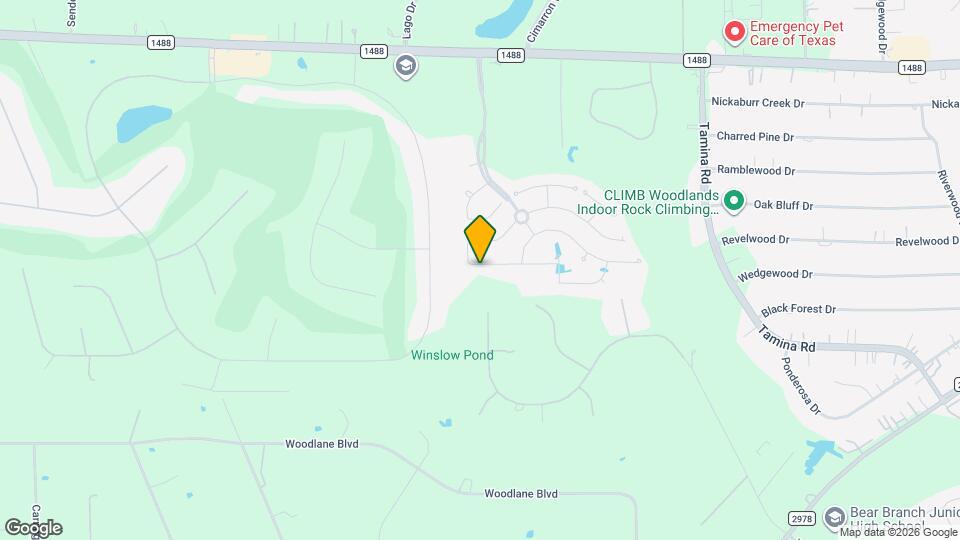 3969 Eagle Nest Lake Ln Map and Location Details