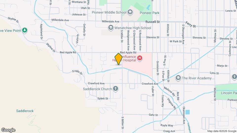 1220 S Miller St Map and Location Details