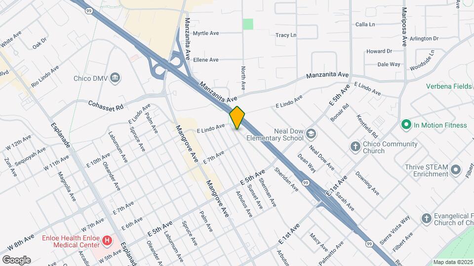 1712 Sherman Ave Map and Location Details