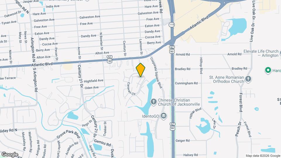 Desert Winds Apartments Map and Location Details