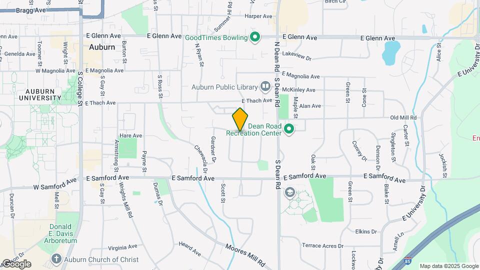 650 Auburn Dr Map and Location Details