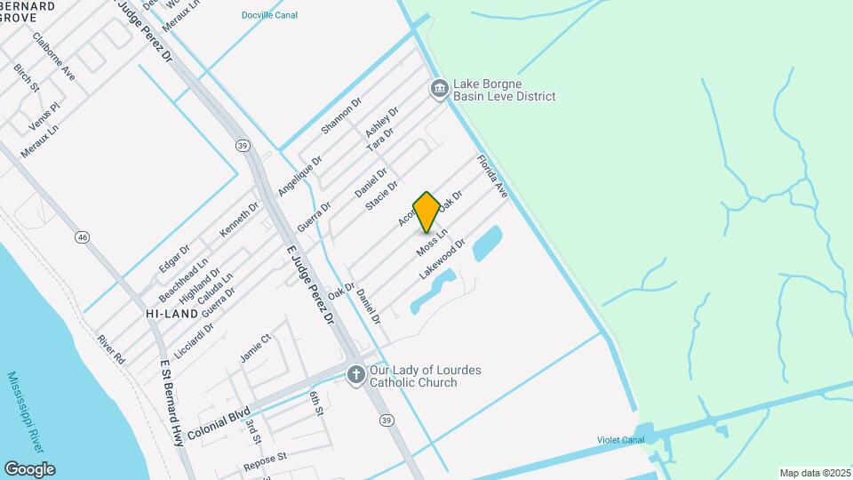 3104 Moss Ln Map and Location Details