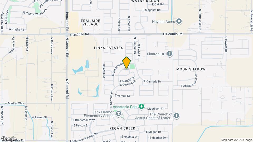 40177 N Costa Del Sol Dr Mapa y Detalles de la Ubicación