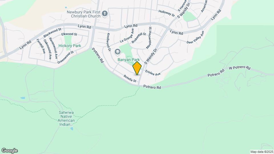 1287 Knollwood Dr Map and Location Details