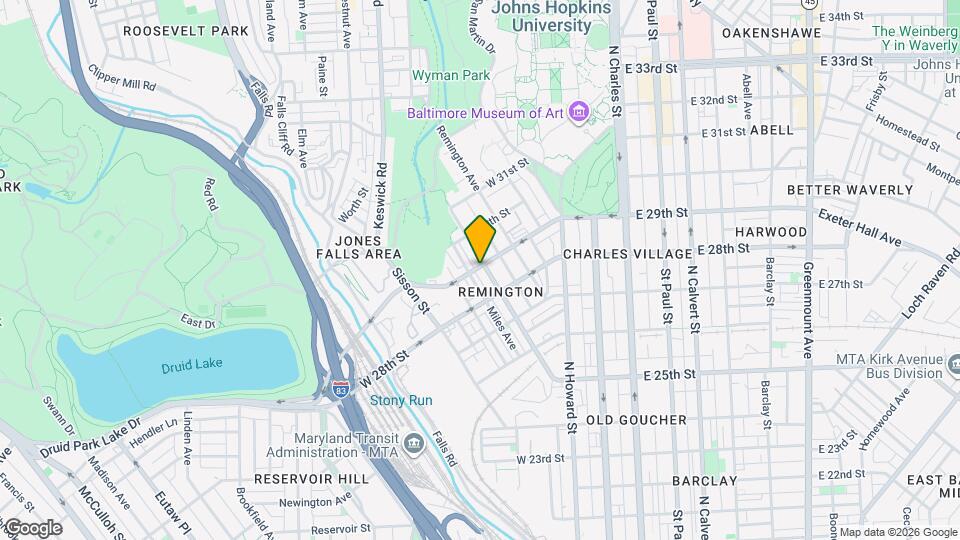 2846 Huntingdon Ave Map and Location Details