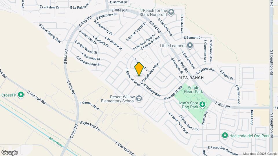 8009 S Carbury Way Map and Location Details