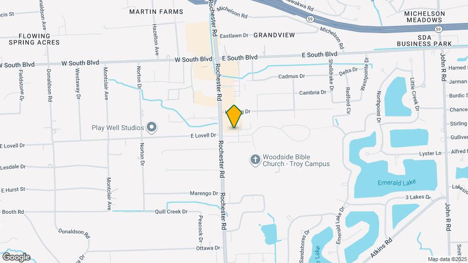 1079 Alameda Blvd Map and Location Details