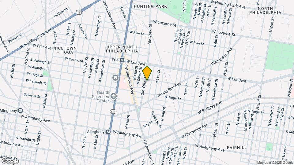 3551 Old York Rd-Unit -2ND FLOOR Map and Location Details