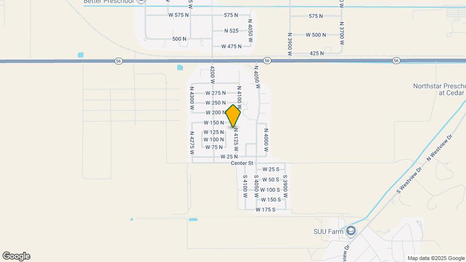 127 N 4125 W Map and Location Details