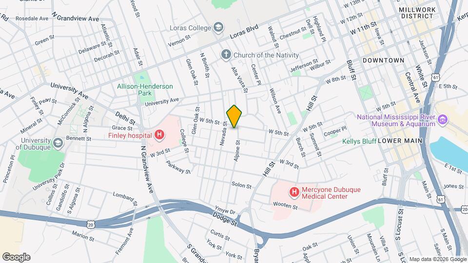 453 Alpine St Mapa y Detalles de la Ubicación