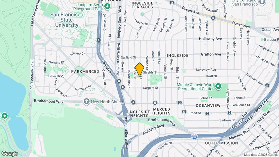 263 Ralston St Map and Location Details