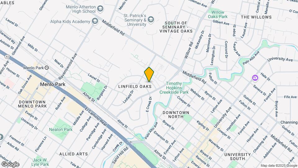 255 Waverley St Mapa y Detalles de la Ubicación