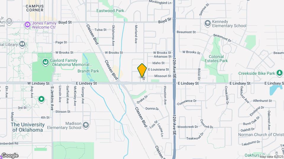 2031 Delaware Ln Map and Location Details