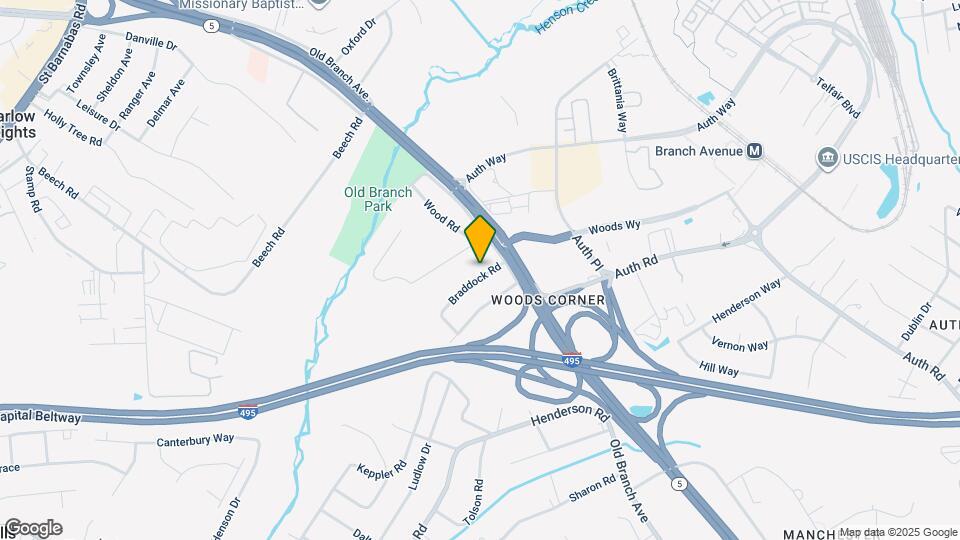 4907 Braddock Rd Map and Location Details