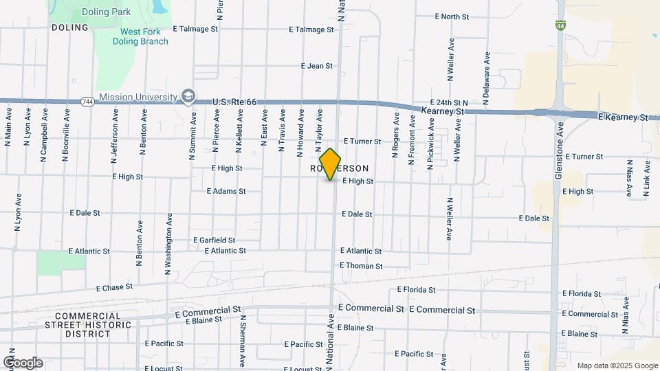 2149 N National Ave Map and Location Details
