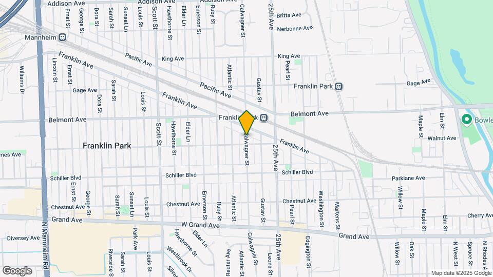 3112 Calwagner St Map and Location Details
