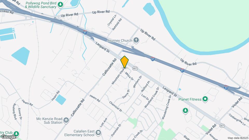 11942 Mesa Dr Map and Location Details