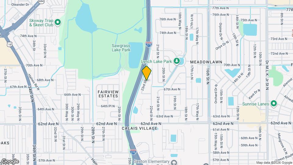 6735 23rd St N Map and Location Details