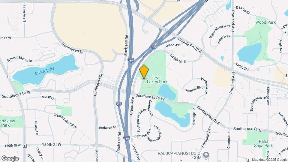 14536 Twin Lakes Cir Map and Location Details