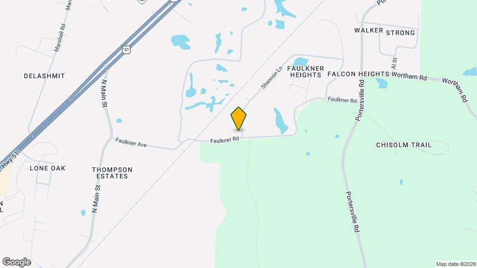 972 Faulkner Rd Map and Location Details