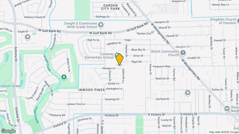 3418 Abinger Ln Map and Location Details