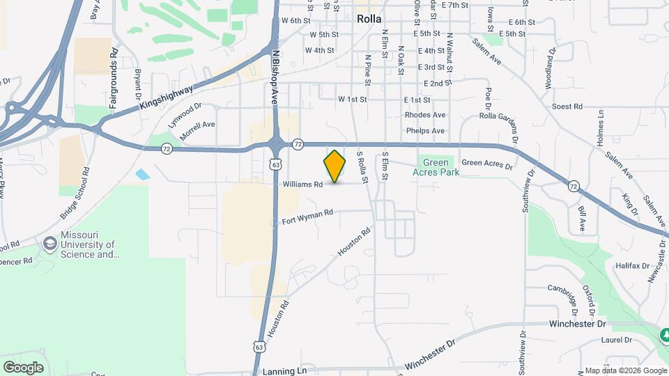 309 Williams Rd Map and Location Details