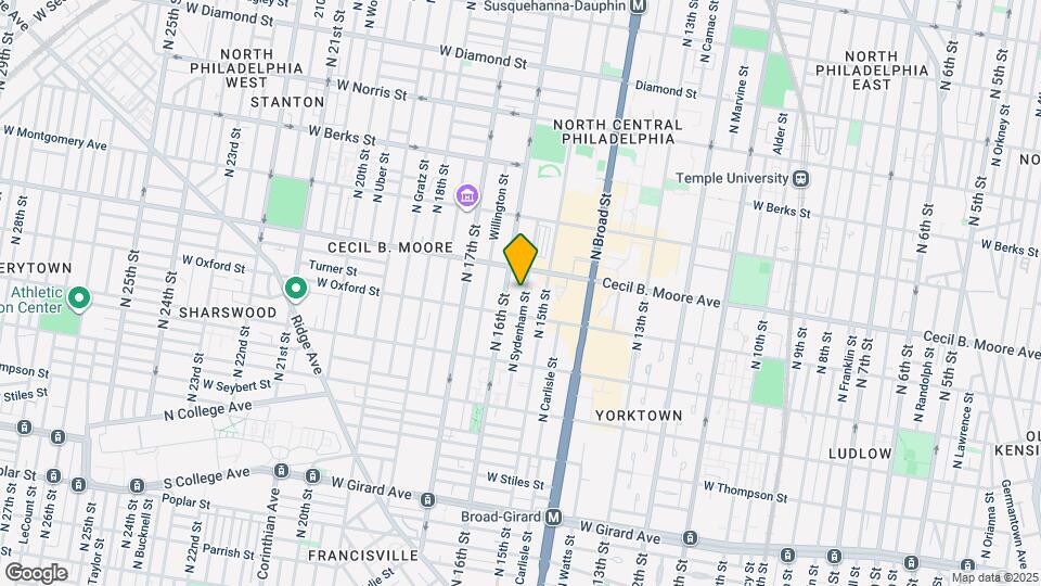 1618 N Sydenham St Map and Location Details