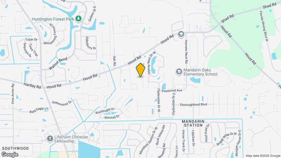 10576 Inverness Dr Mapa y Detalles de la Ubicación