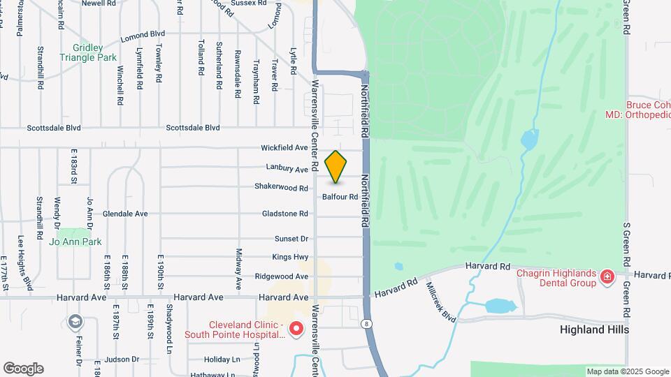 20511 Balfour Rd Map and Location Details