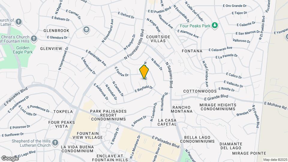 14220 N Galatea Dr Mapa y Detalles de la Ubicación