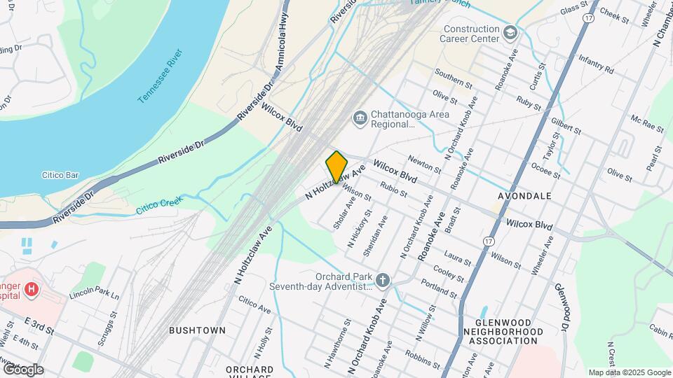 1512 Wilson St Map and Location Details