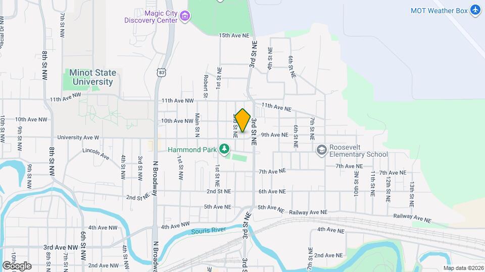 209 University Ave E Map and Location Details