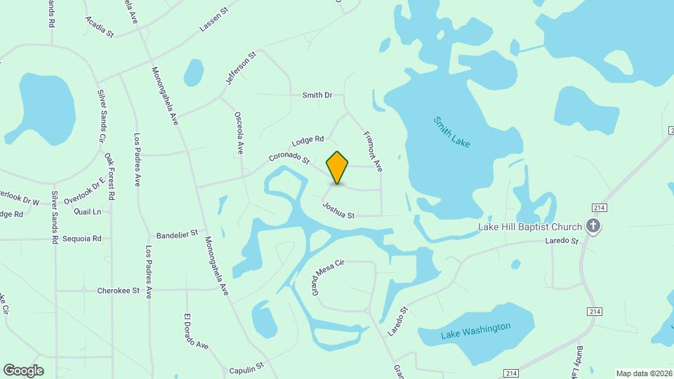 5497 Coronado St Map and Location Details