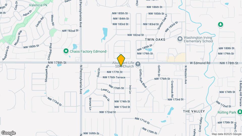 1724 NW 177th Terrace Map and Location Details