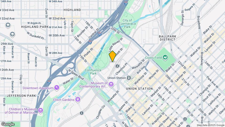 1620 Little Raven St Map and Location Details