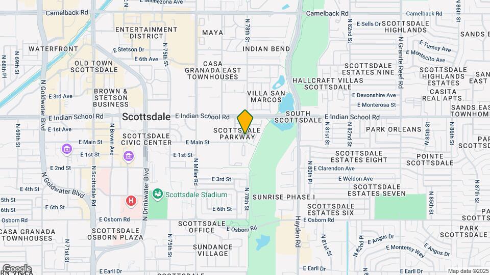 4012 N 78th St Map and Location Details