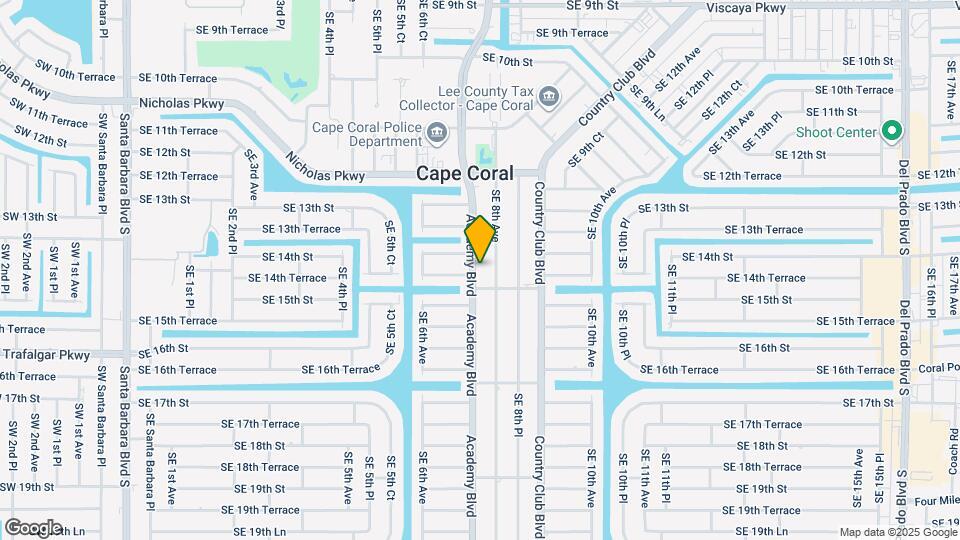 1413 Academy Blvd Map and Location Details