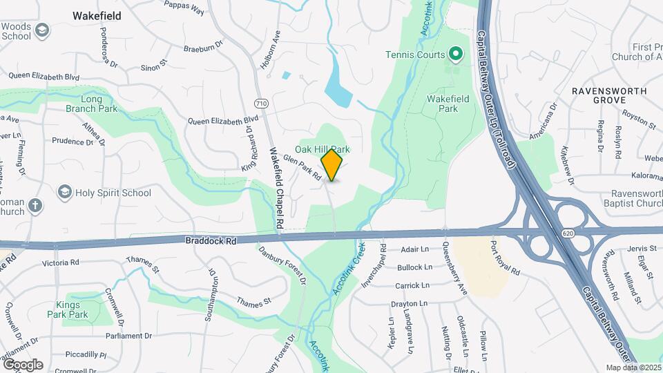 5105 Overlook Park Map and Location Details