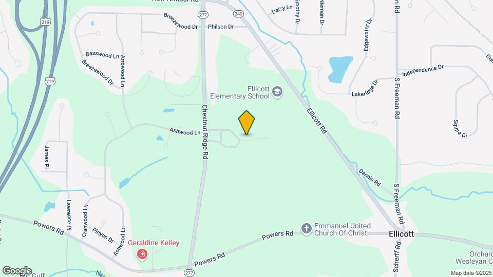 5283 Chestnut Ridge Rd Map and Location Details