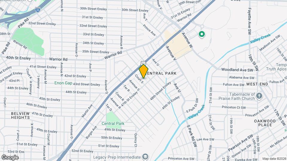 4637 Court S Map and Location Details