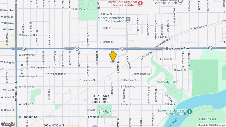 1016 N Union St Map and Location Details